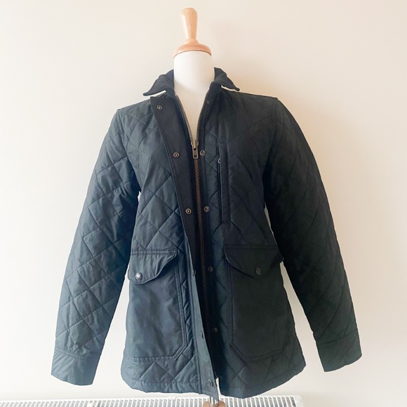 Filson Black Women's Tin Cloth waxed canvas jacket M - Picture 4 of 7
